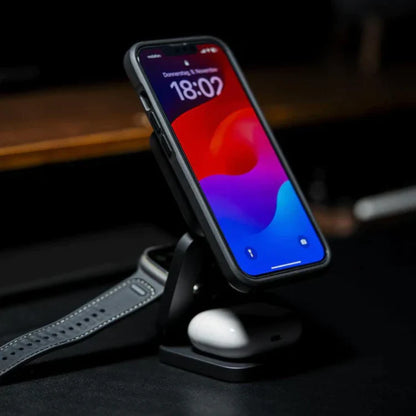 PowerPod™ - 3- in- 1 Draadloze oplader